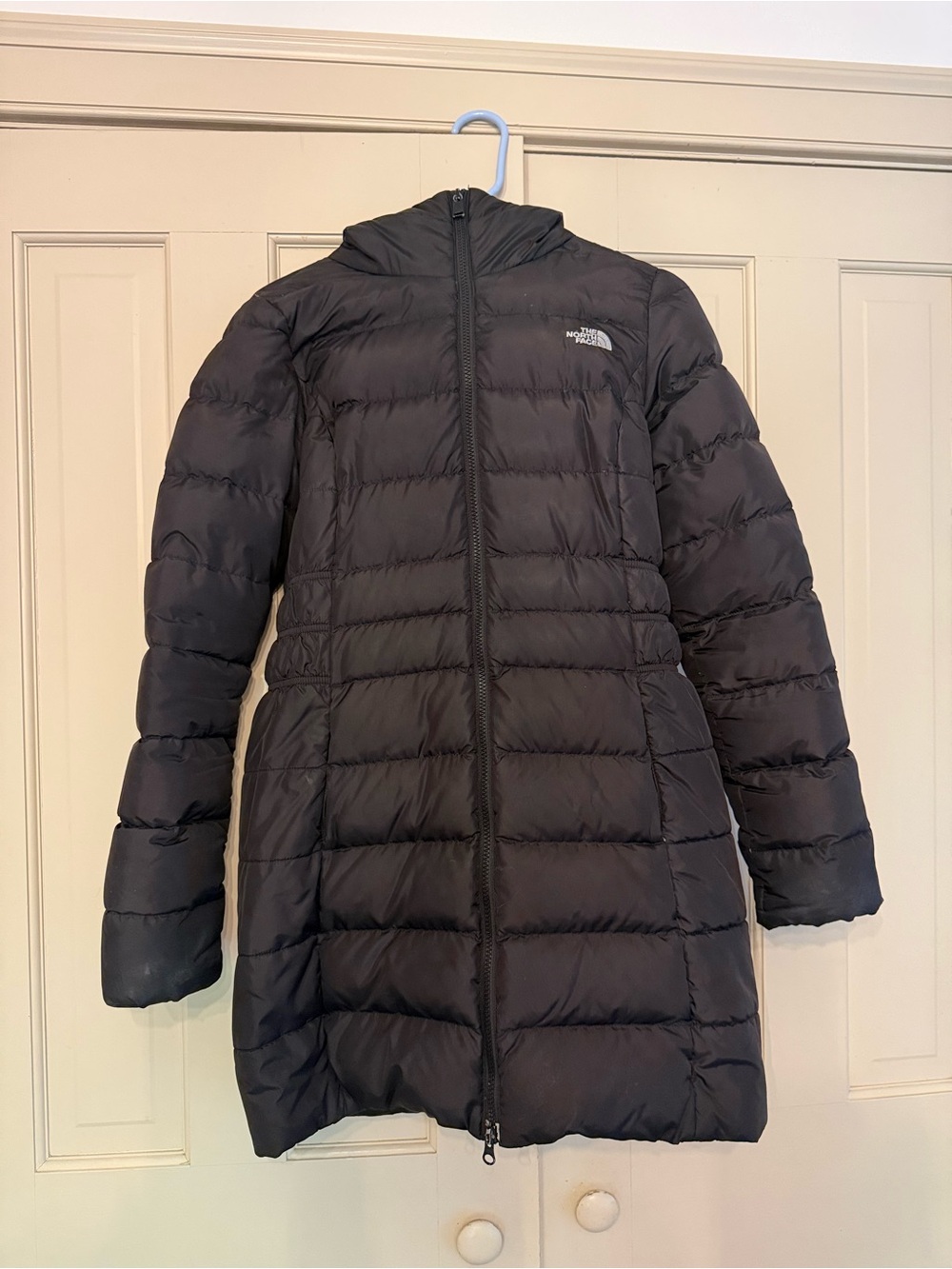 The North Face Women’s Black Long Packable Puffer Coat